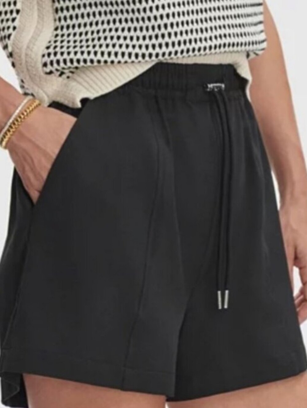 Varley Esmond Mid Rise Short 3" Black Size Medium